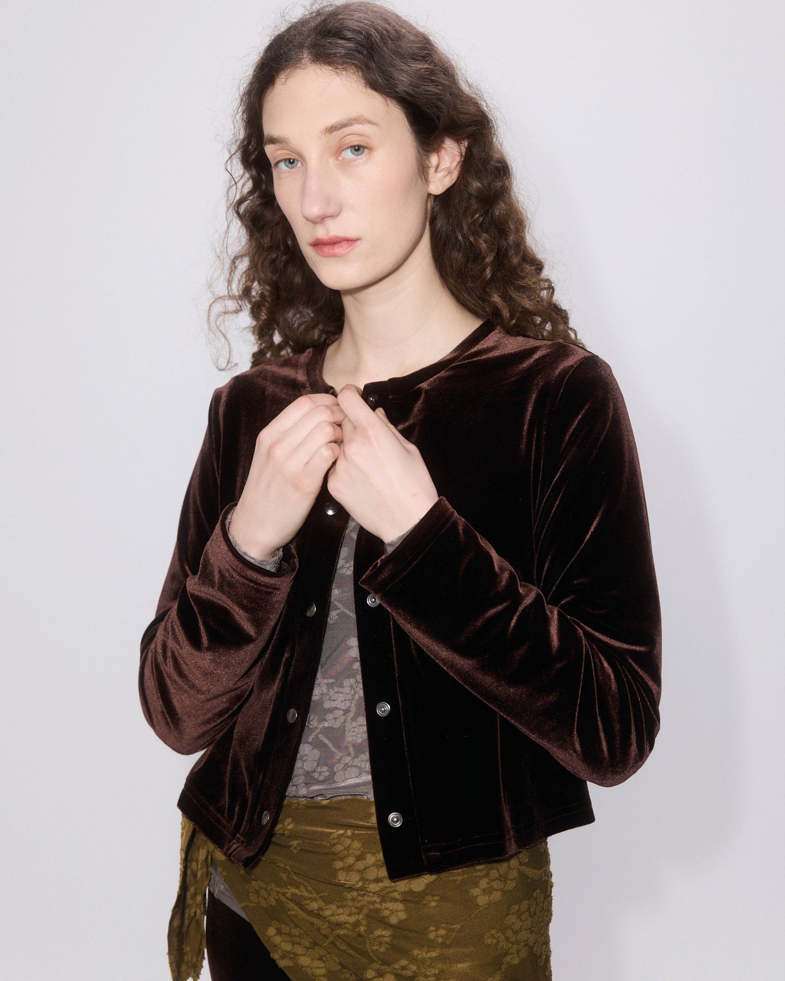 Velvet Cardigan