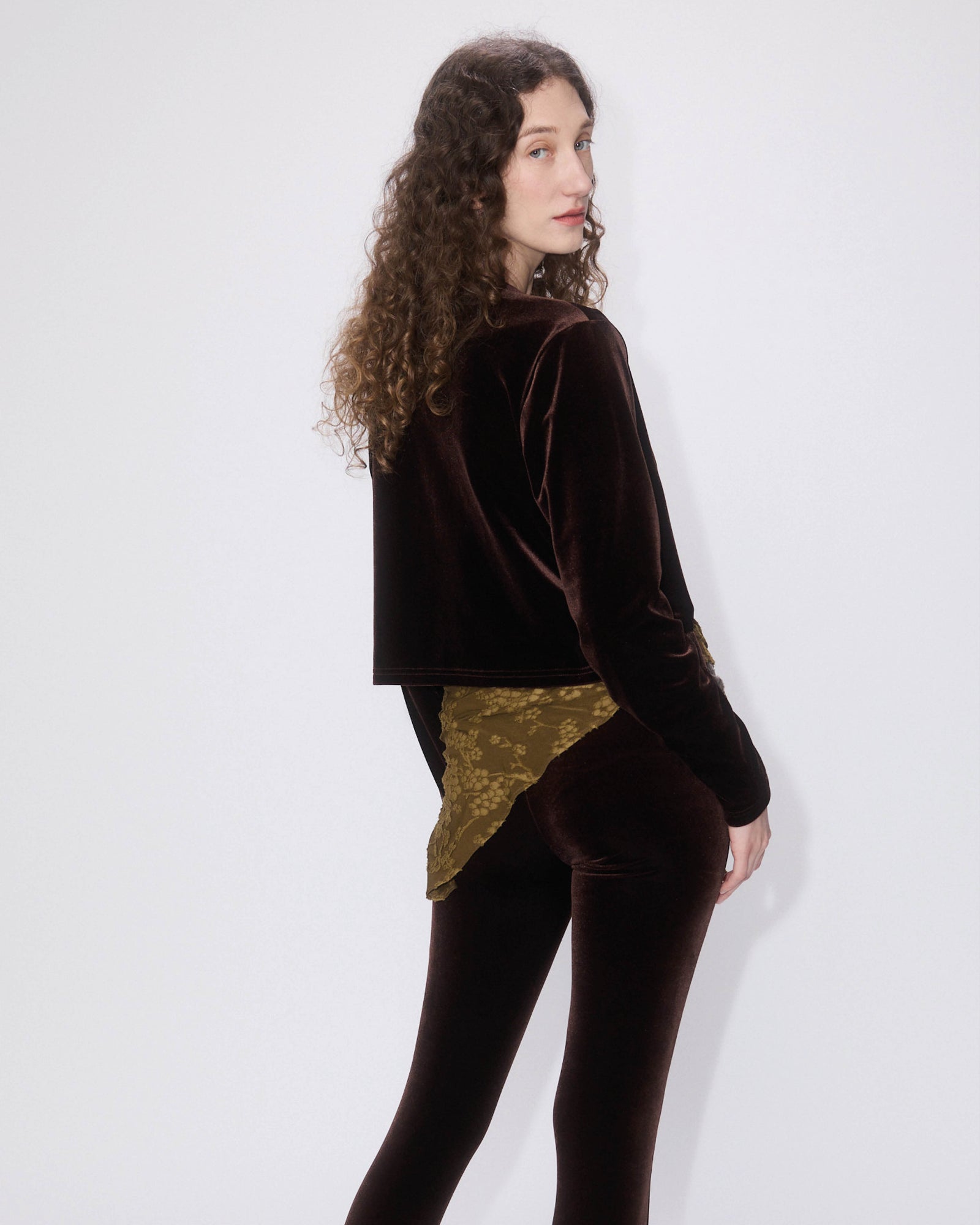 Velvet Cardigan