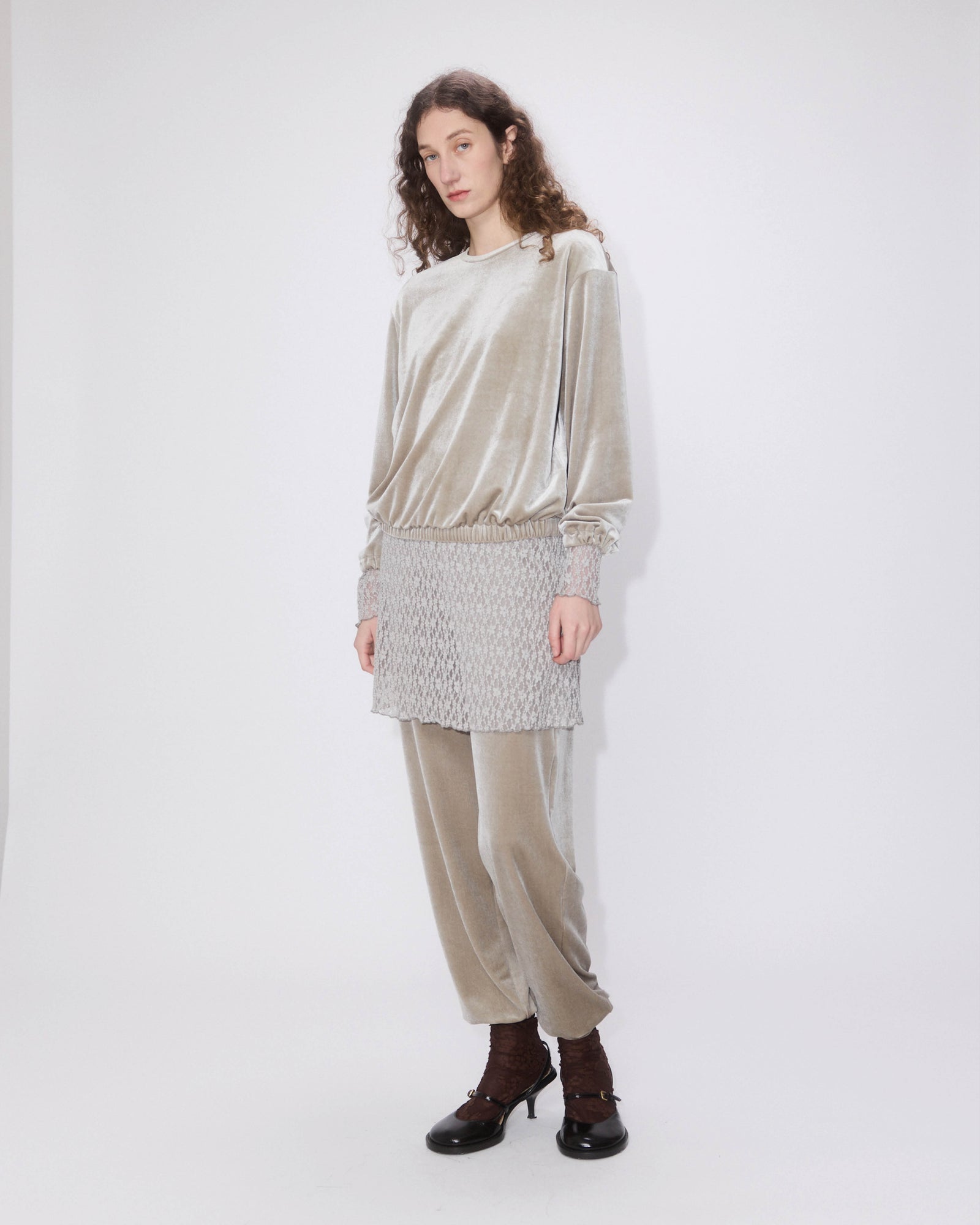 Velvet Sweateshirt
