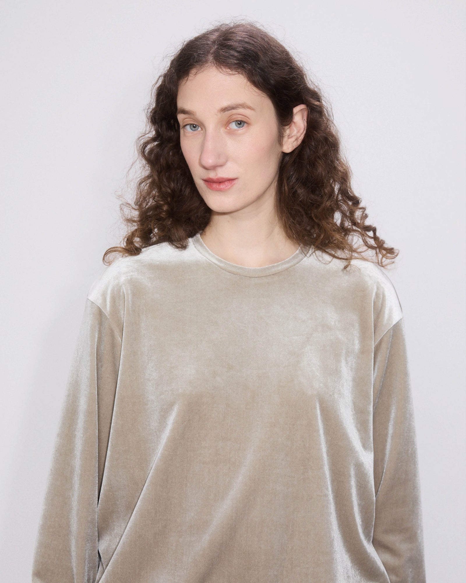 Velvet Sweateshirt