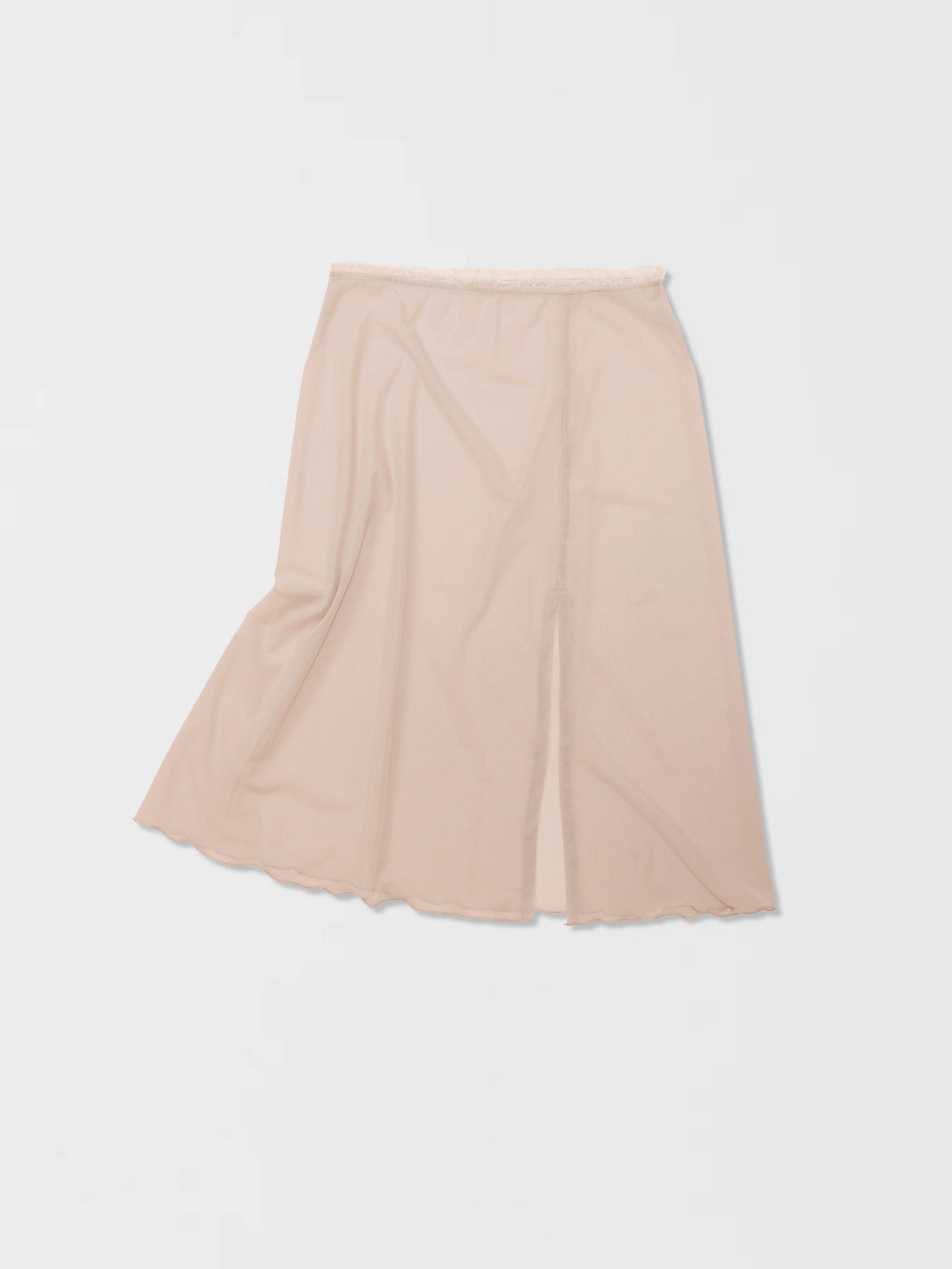 Mesh Slip Skirt