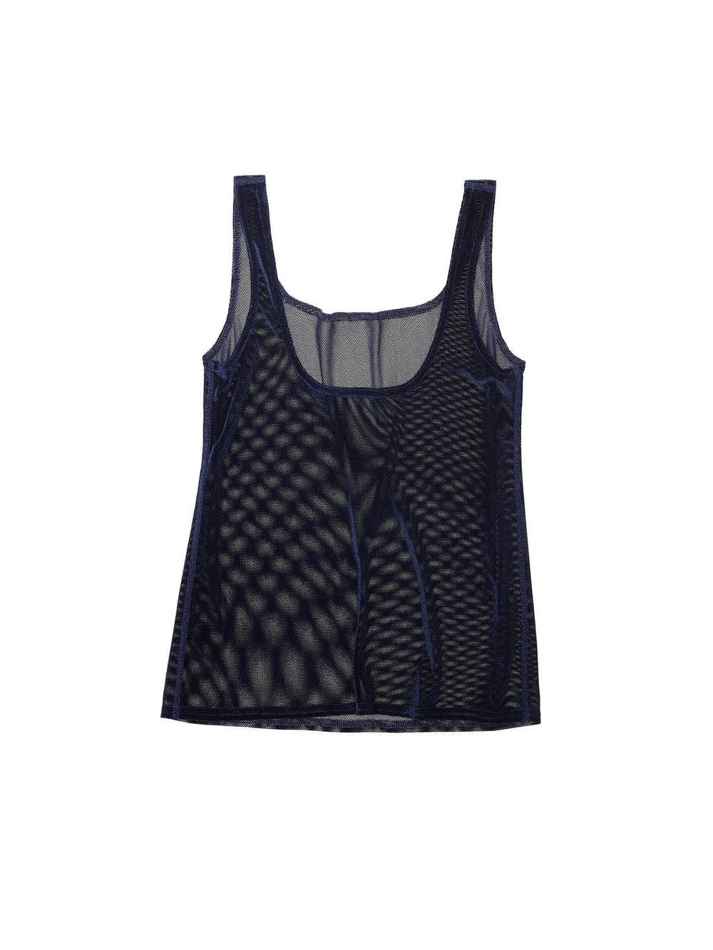 Mesh Velvet Tank