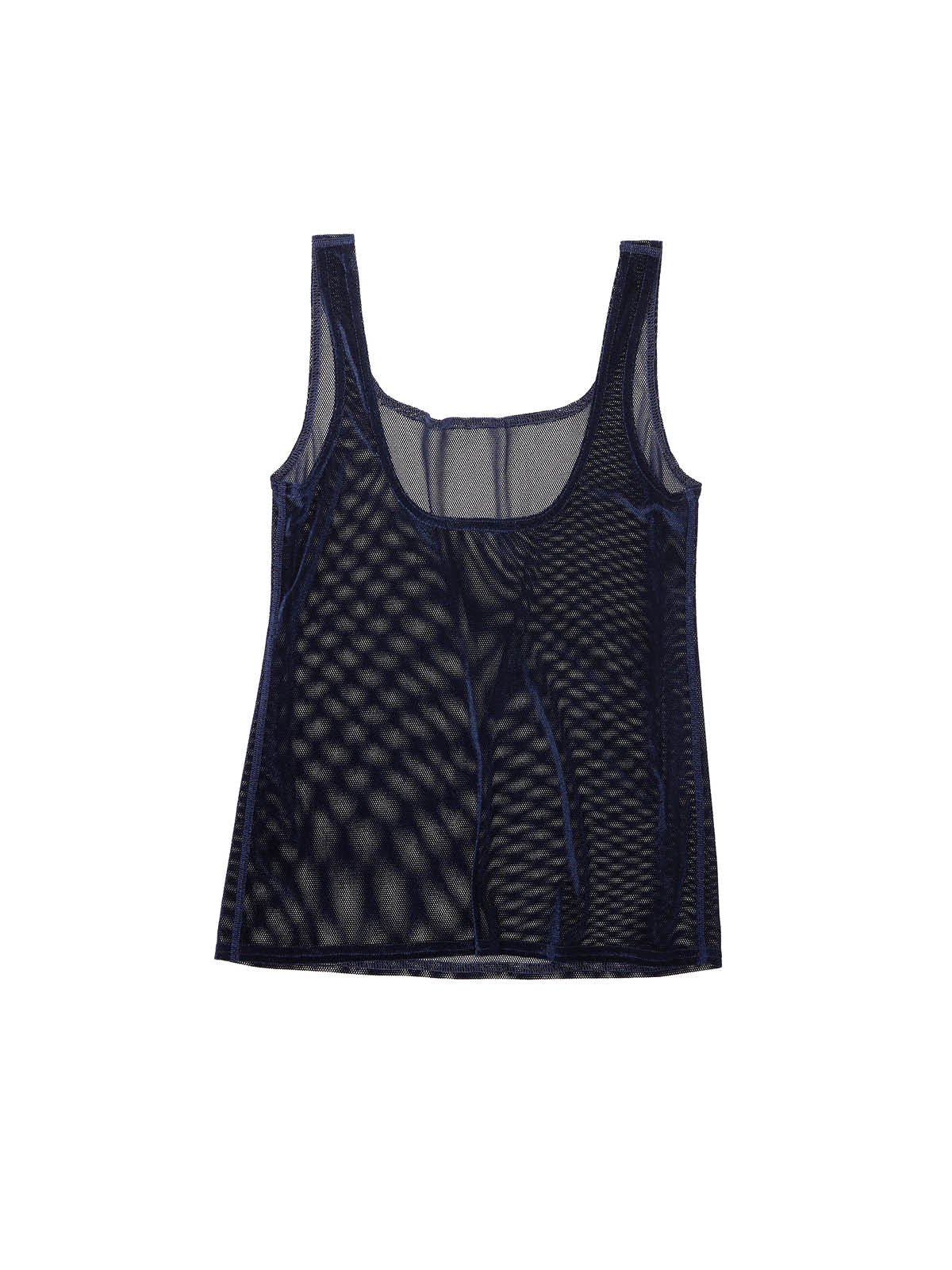 Mesh Velvet Tank