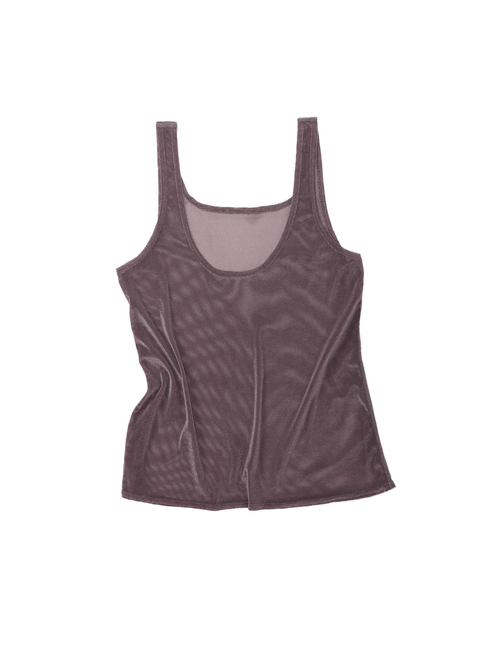 Mesh Velvet Tank