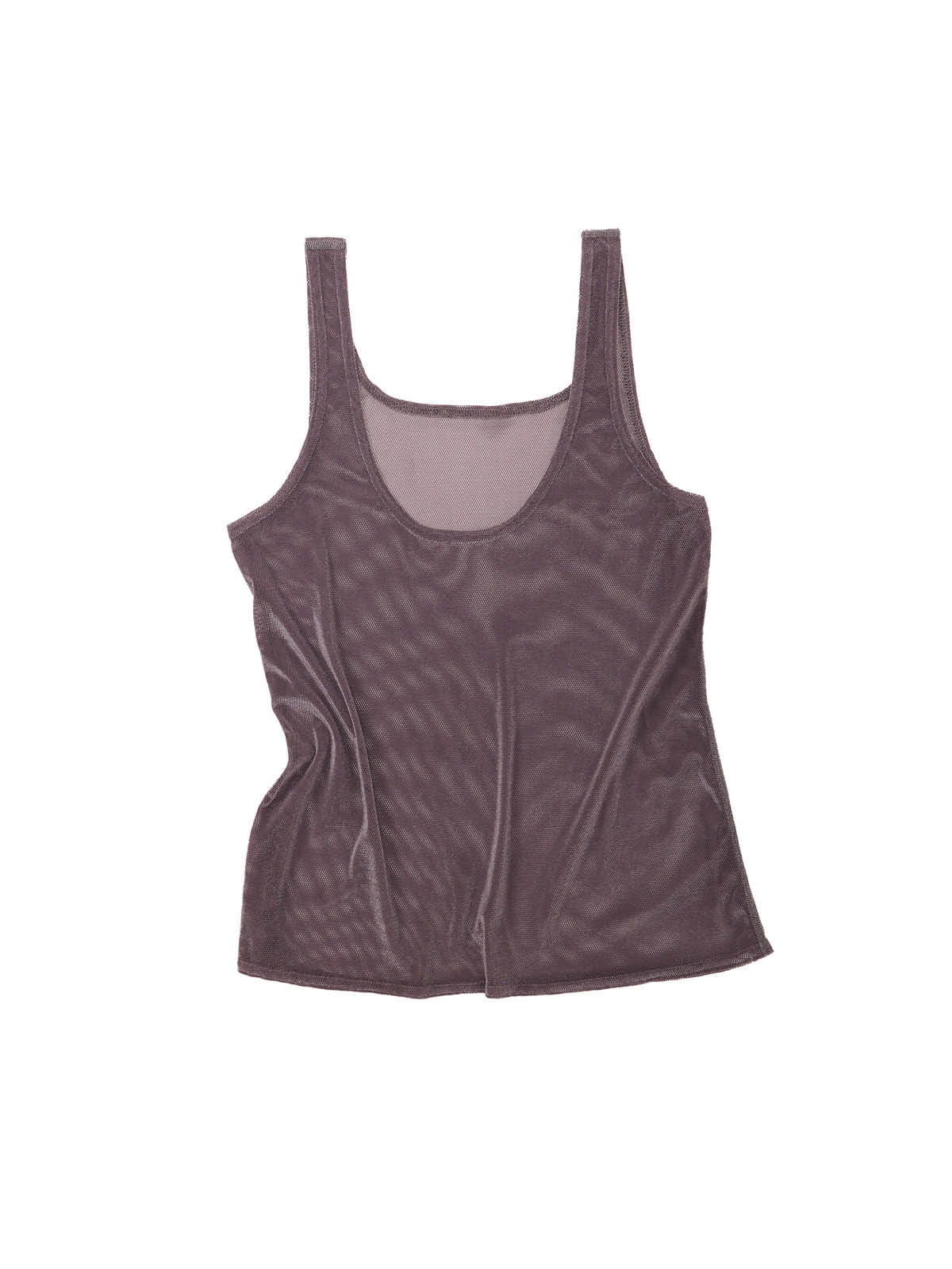 Mesh Velvet Tank