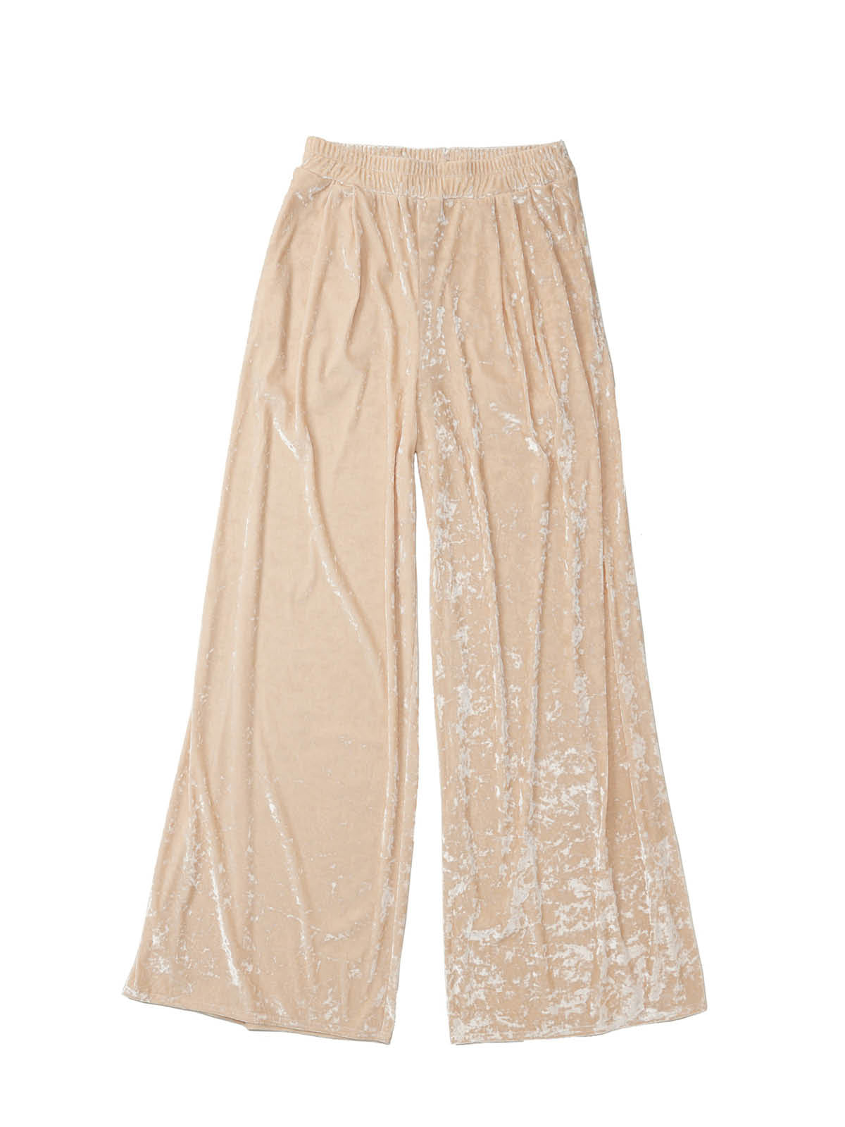 Hammered Velvet Pocket Pants