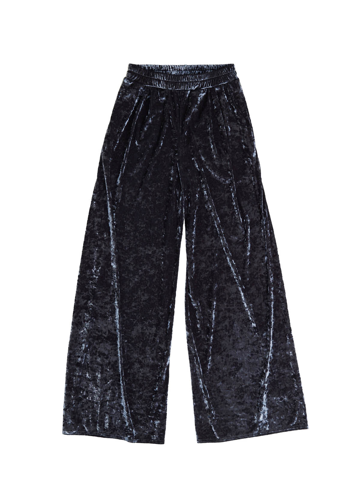Hammered Velvet Pocket Pants