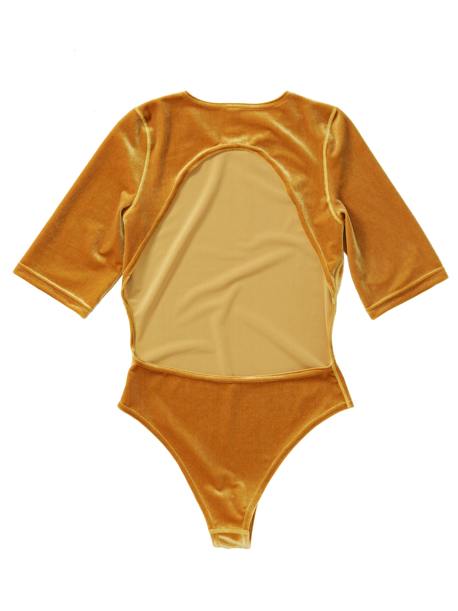 Velvet Body Open Back