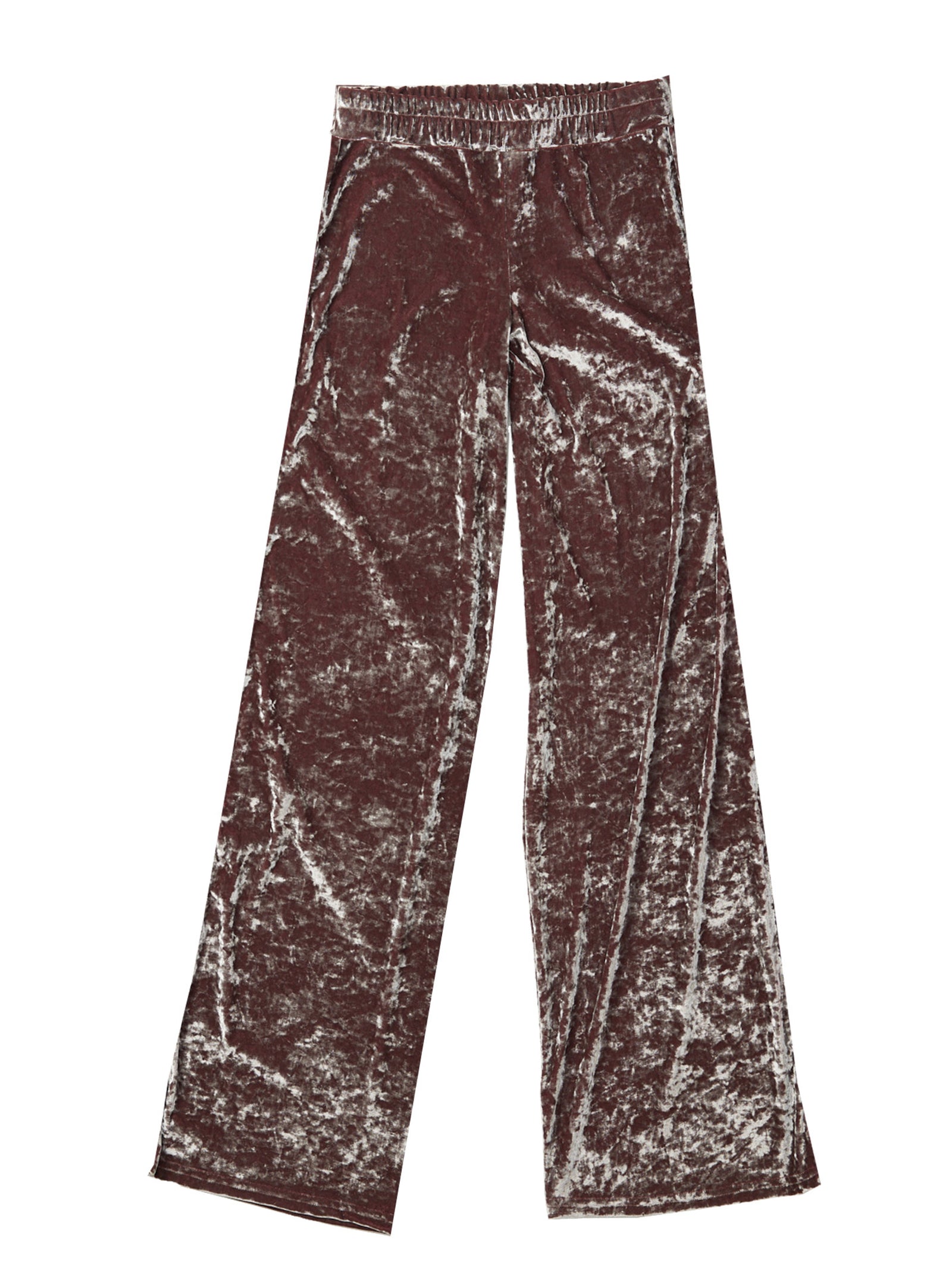 Simone Wild Hammered Velvet Cozy Pants