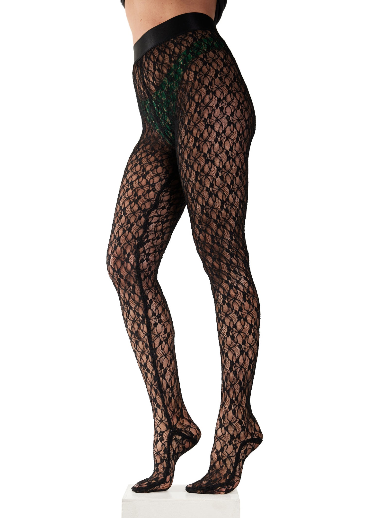 Simone Wild Lace Tights