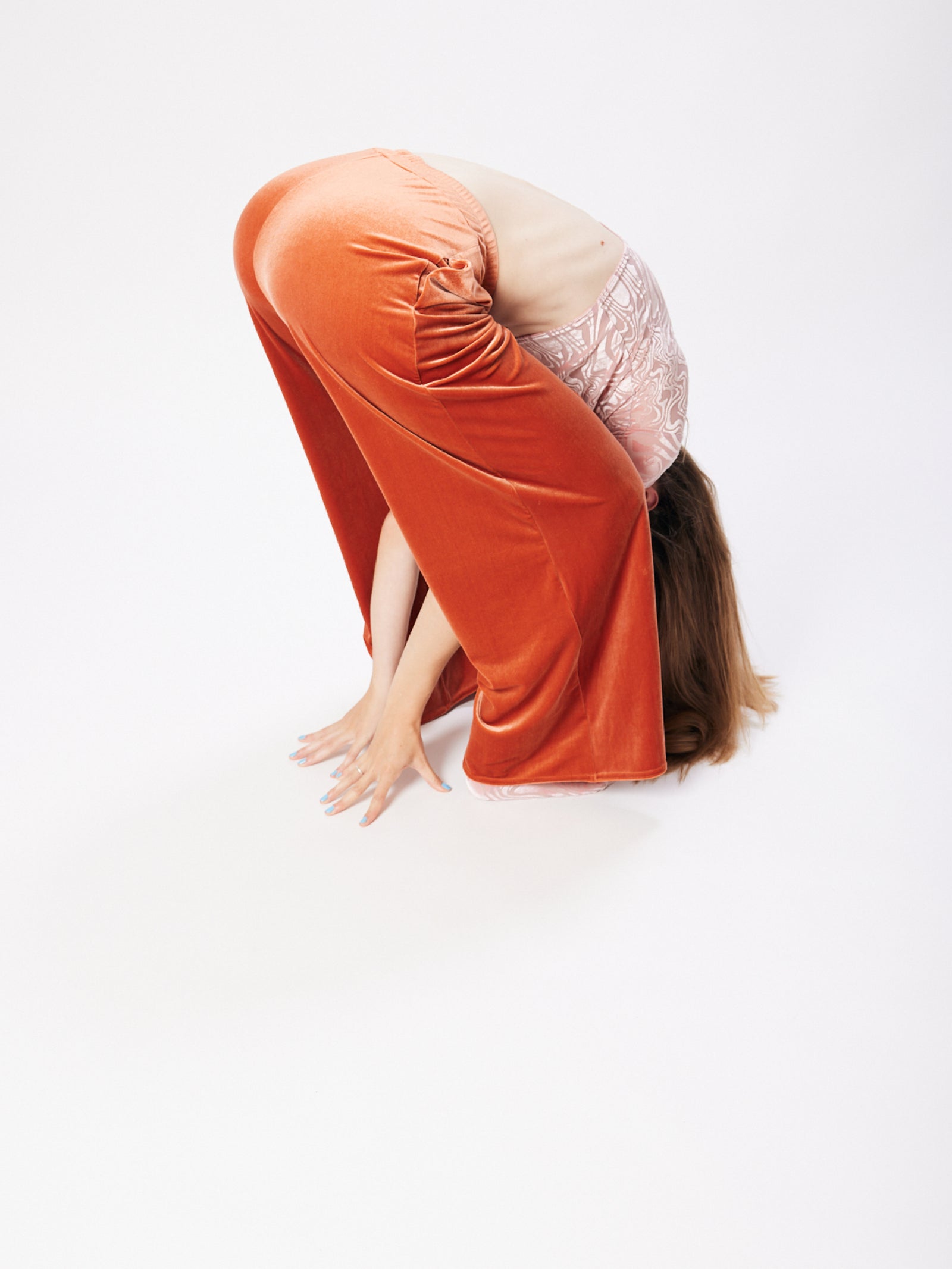 Velvet Pocket Pants Amber