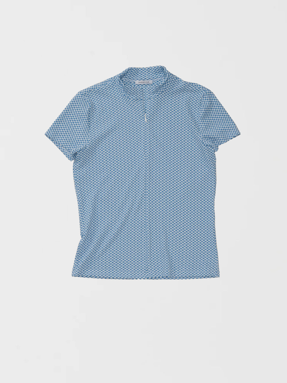 Gingham Tezip Tee