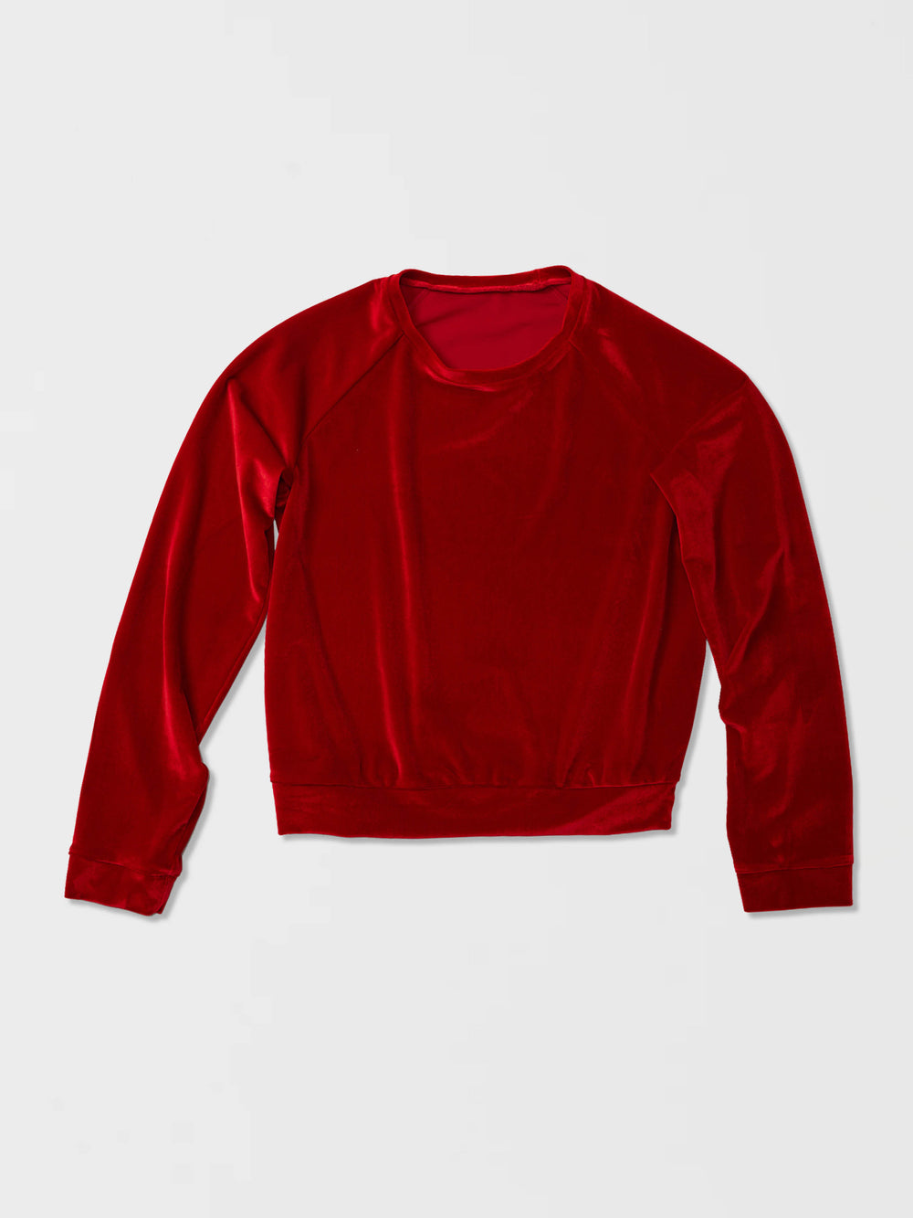 Velvet Raglan Sweater