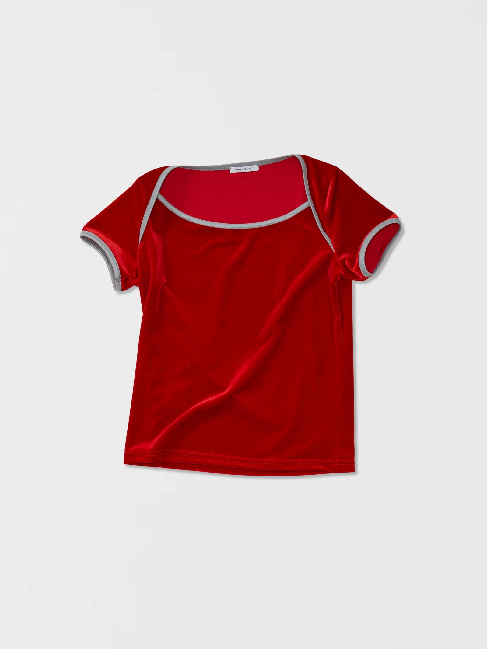 ベルベットタンブルTシャツ