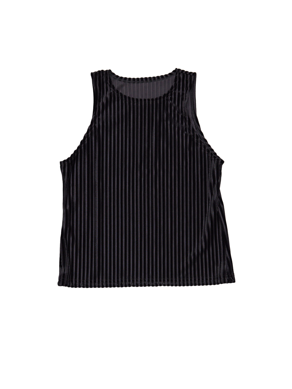 Rib Velvet Athletic Top