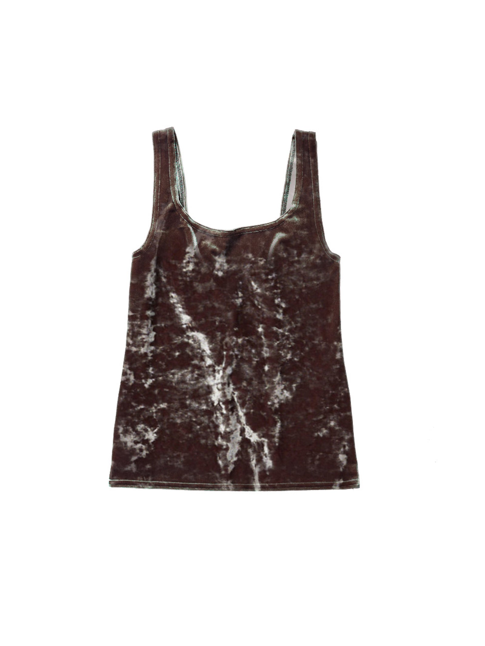 Simone Wild Singlet Hammered Velvet