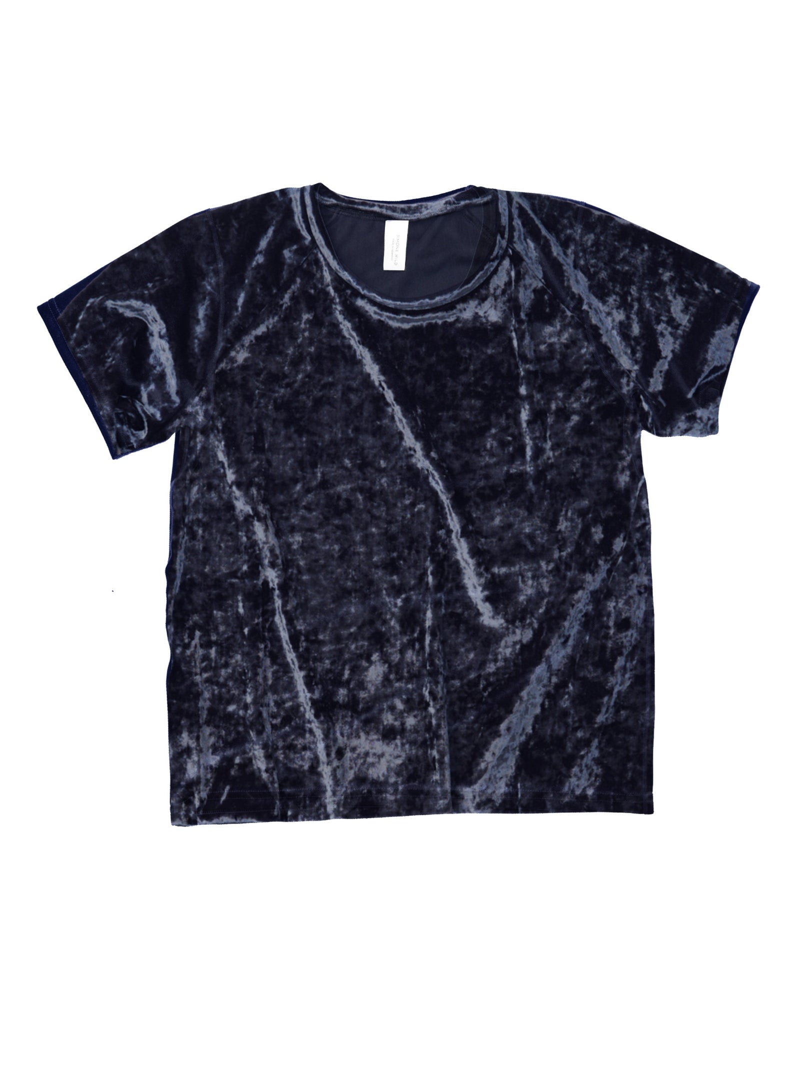 Simone Wild Hammered Velvet T-Shirt