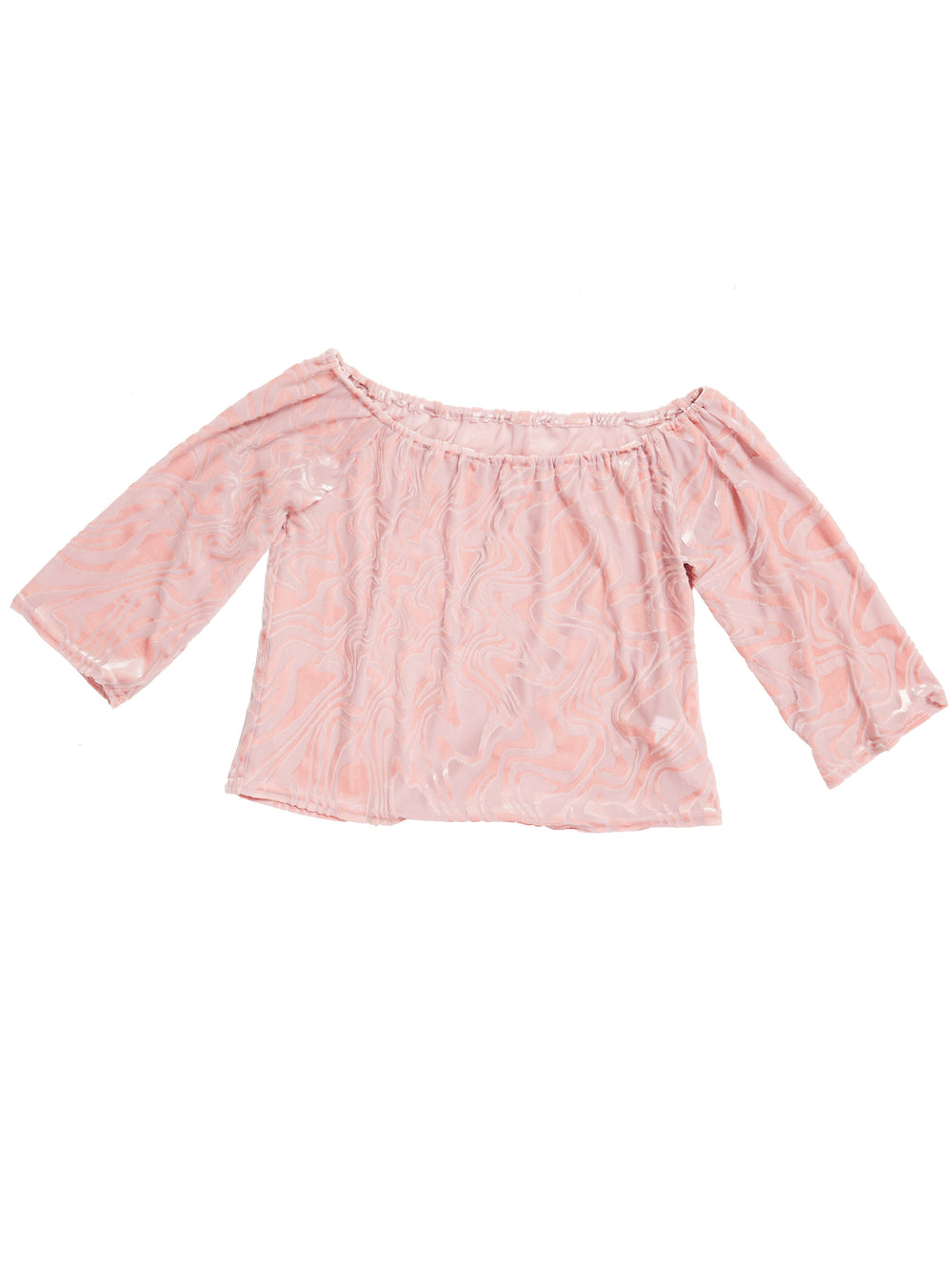 Devore Print Square Top