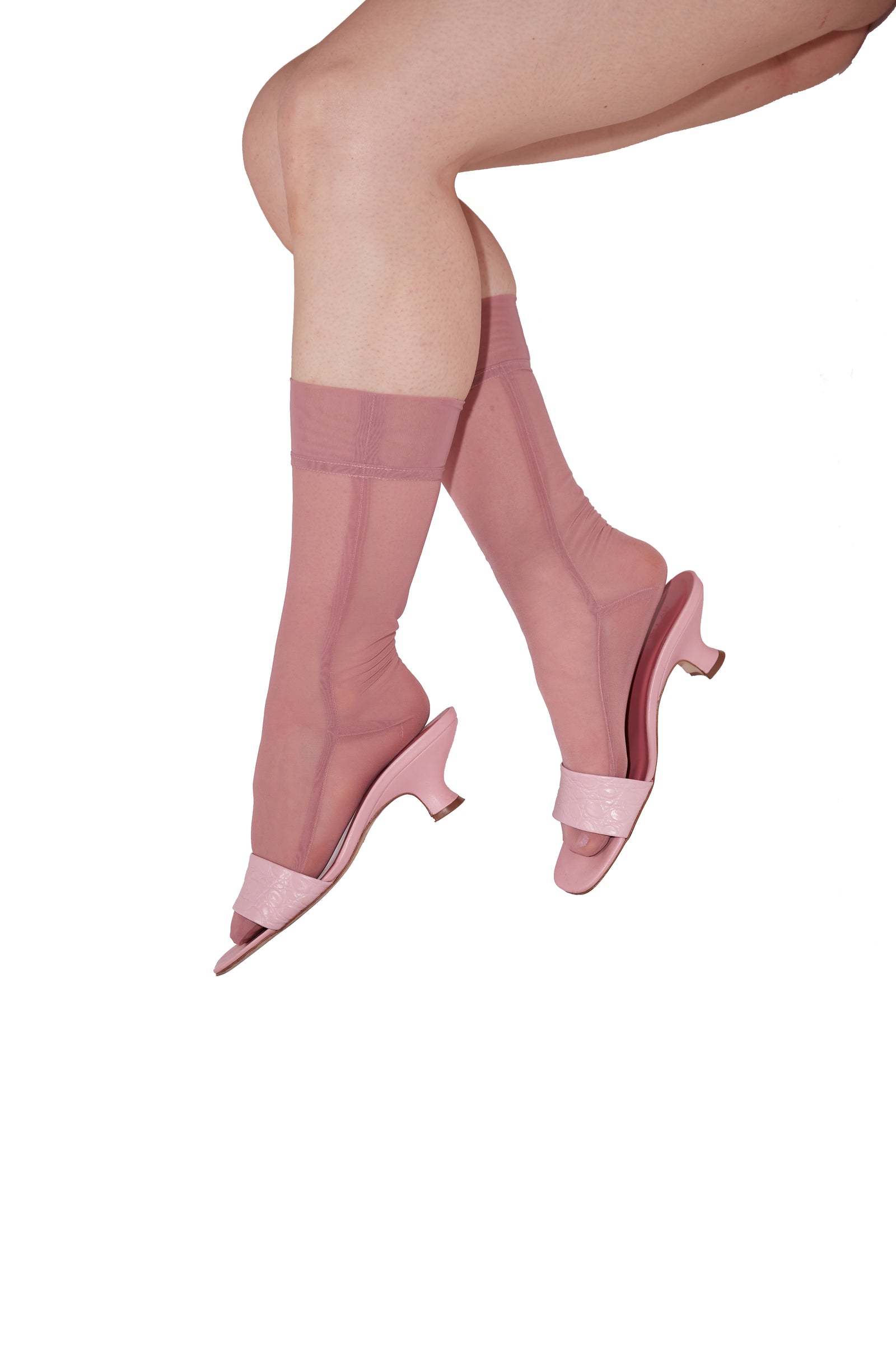 Simone Wild Tulle High Socks